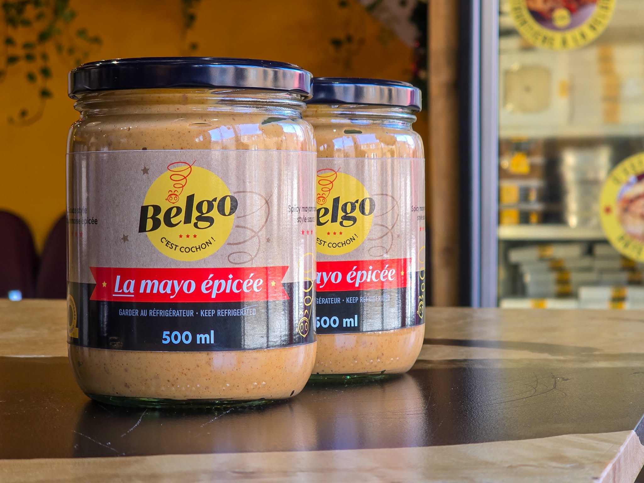 La mayo épicée Belgo 500 ml